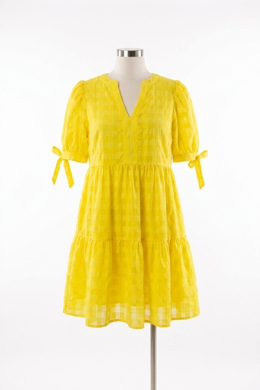 NEW PINCH sunshine tunic dress in yellow